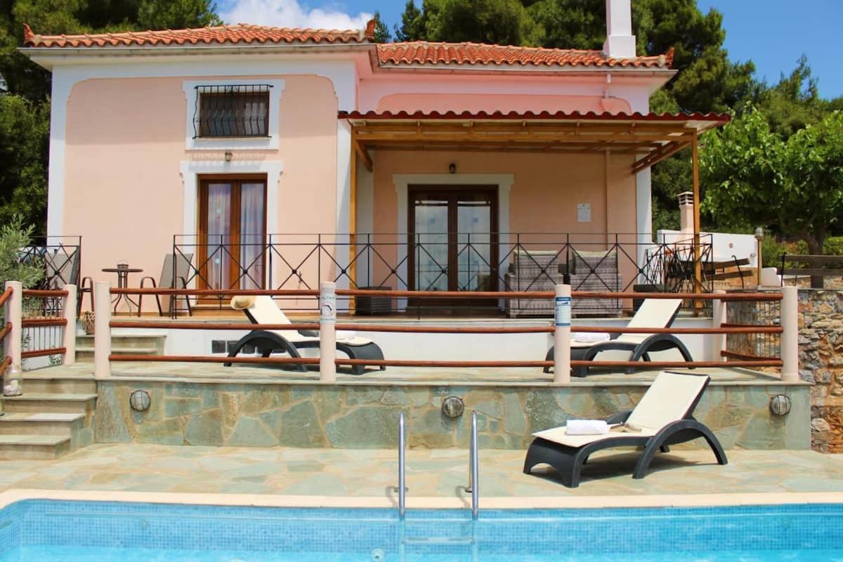 Villa Tenedos Skopelos Town Ngoại thất bức ảnh